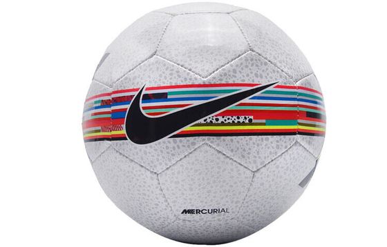 Nike Size 5 Ball Soccer PU Machine Stitched Soccer Ball Unisex White