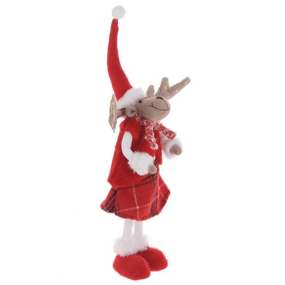 Игрушка набивная &quot;Олень&quot;, L18 W12 H53 см, 2в.