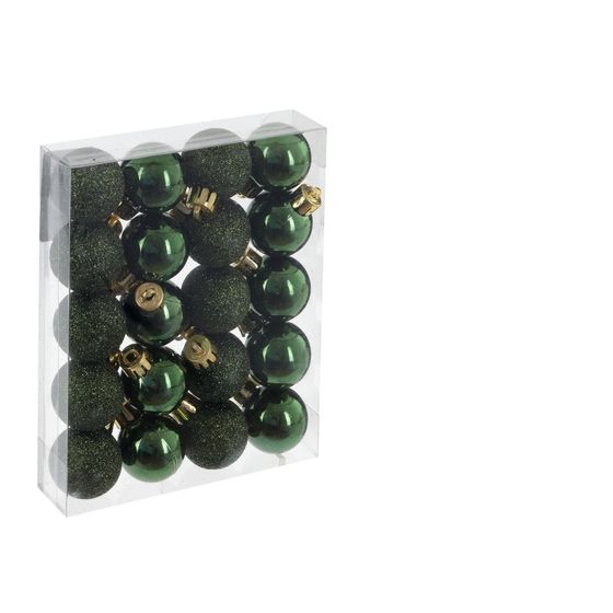 Набор из 20шт Украшение новогоднее &quot;Шар&quot;, D 3 см, L14,5 W3 H11,5 см
