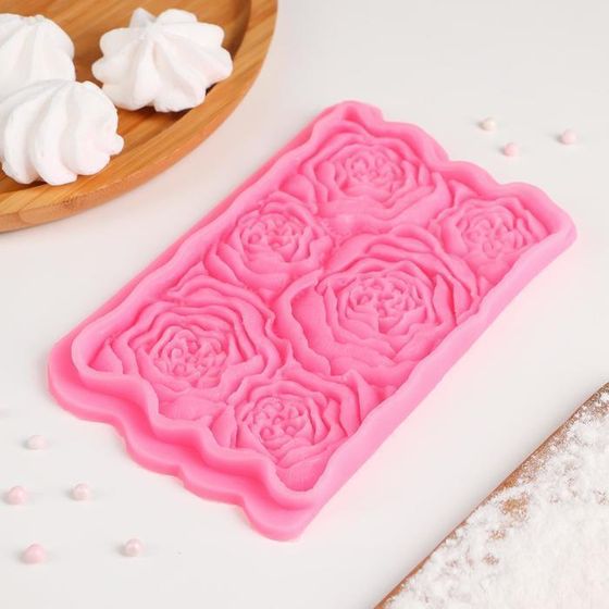 !09 Молд «Розарий», 17×10,5×1 см, цвет МИКС