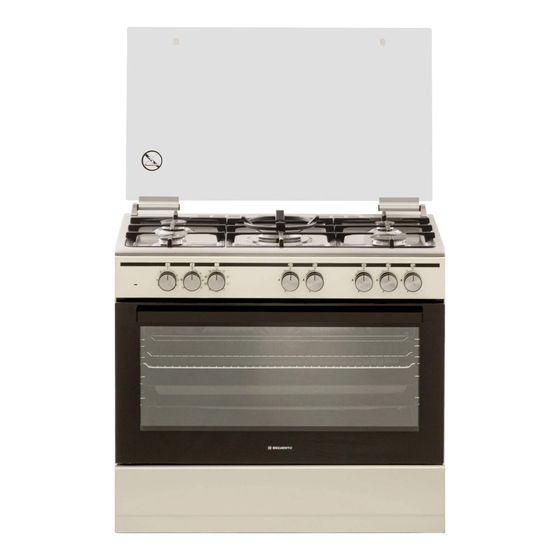 Плита комбинированная Delvento V96MR59057 бежевый