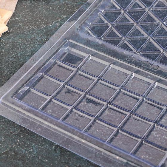 !09 Форма для шоколада и конфет «Плитка шоколада», 26,5×21 см