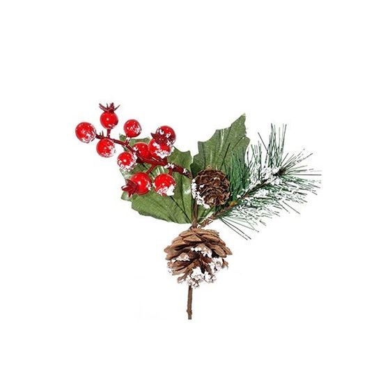 Изделие декоративное &quot;Ветка&quot;, L11 W7 H21 см, 4в.