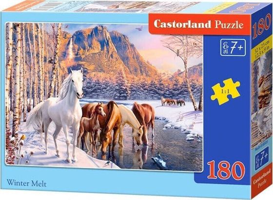 Castorland Puzzle 180-elelmentów Winter Melt