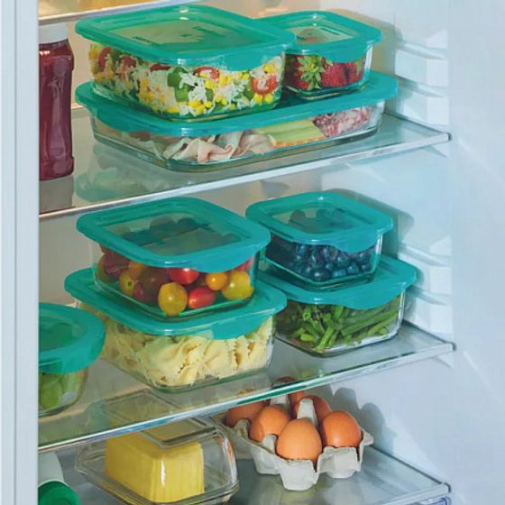 Контейнер стеклянный KEEP'N'BOX квадратный 1220мл