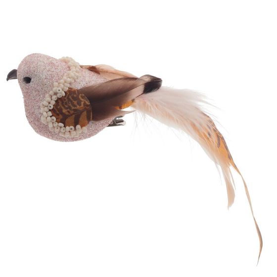 Фигурка декоративная &quot;Птичка&quot;, L17 W5 H4 см, 5в.