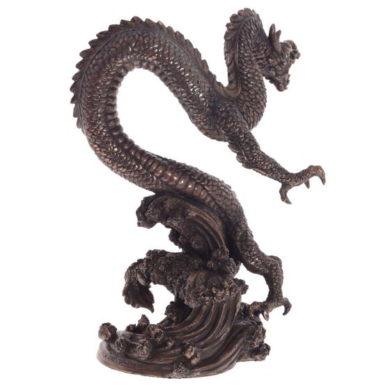 Фигурка декоративная "Дракон", L18 W12 H25 см