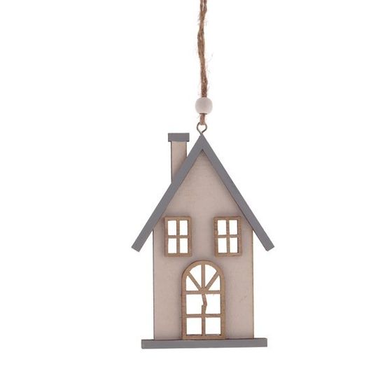 Украшение новогоднее &quot;Дом&quot;, 3в., L8 W1 H13,5 см, 3в.