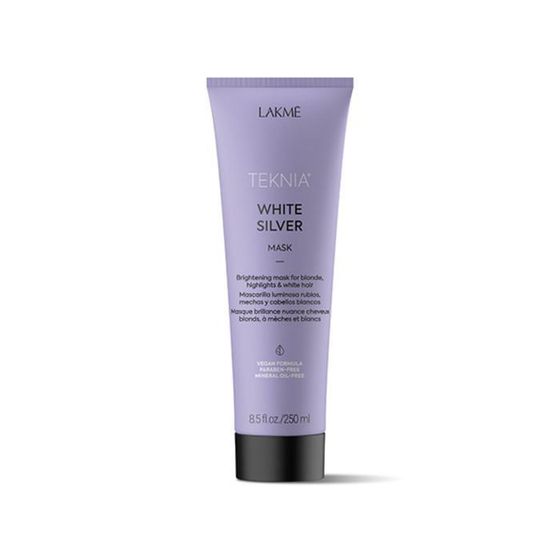 Маска для волос LAKME Teknia White Silver Mask, тонирующая, 250 мл