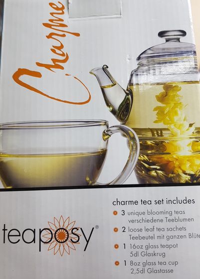 !Подарочный набор ШАРМ для чая: чайник 500 мл, чашка 250 мл., чай в ассортименте