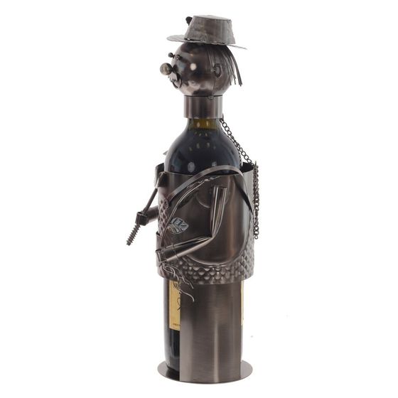 Подставка для бутылки &quot;Фермер&quot;, Д16,5 Ш12 В22 см