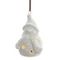 Фигурка декоративная подвесная "Снеговик/Санта" с подсветкой (2хLR44), L5 W5 H8 см, 2в.