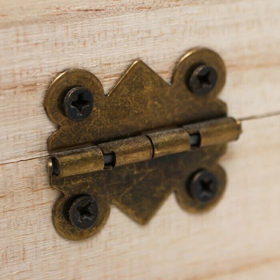 !09 Шкатулка дерево под роспись "Прованс" 4,7х8,5х5,5 см