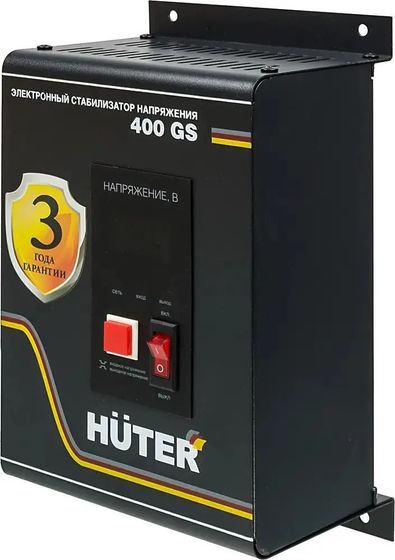 Стабилизатор напряжения Huter 400GS 350Вт 350ВА черный