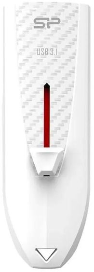 Флеш диск 64Gb Silicon Power Blaze B25 SP064GBUF3B25V1W USB3.0 белый