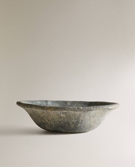 Large decorative ceramic bowl