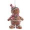 Фигурка декоративная подвесная &quot;Пряничный человечек&quot;, L4,5 W3,5 H8 см, 2в.