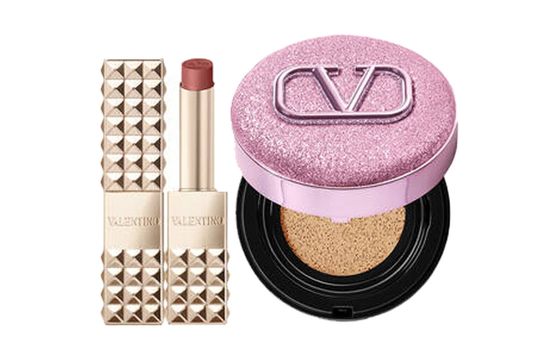 Valentino High-Order Rivet Matte Air Cushion Makeup Sets Complexion Natural 2.3g+14g