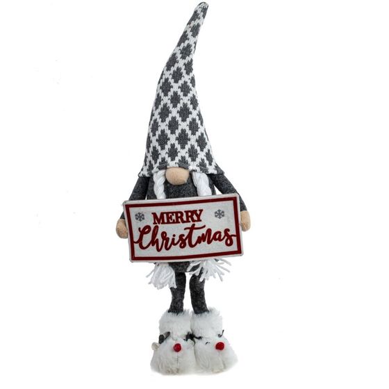 Игрушка набивная с подсветкой &quot;Гном&quot;, L18 W10 H51 см, 2в.