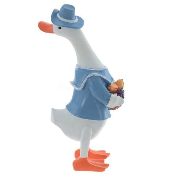 Набор из 2-х фигурок декоративных &quot;Гусь&quot;, Д27,5 Ш20 В14 см