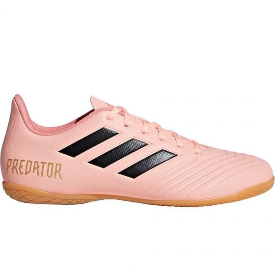 Мужские футбольные бутсы розовые для зала Adidas Predator Tango 18.4 IN M DB2139