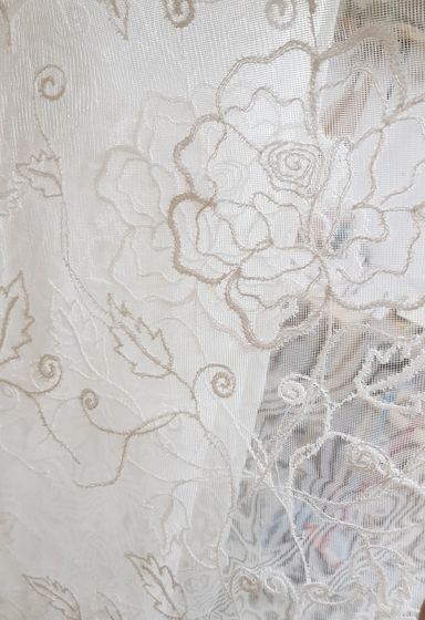 !Штора-тюль "Юстина", белый, 300*180 см