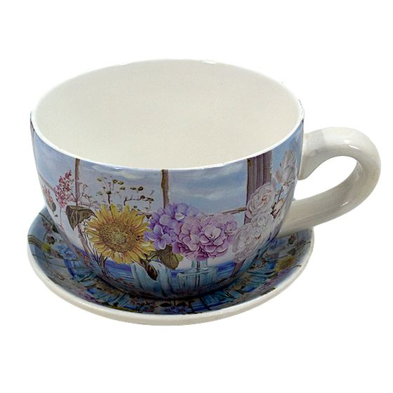 Горшок керамический 15*10см