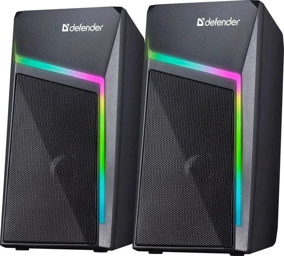 Колонки 2.0 Defender Stellar 6Вт черный