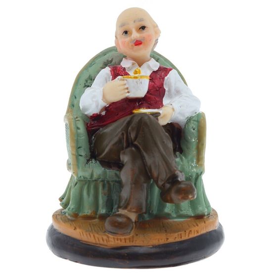 Фигурка декоративная &quot;Бабушка/Дедушка&quot;, L6 W6 H7,5 см, 2в.