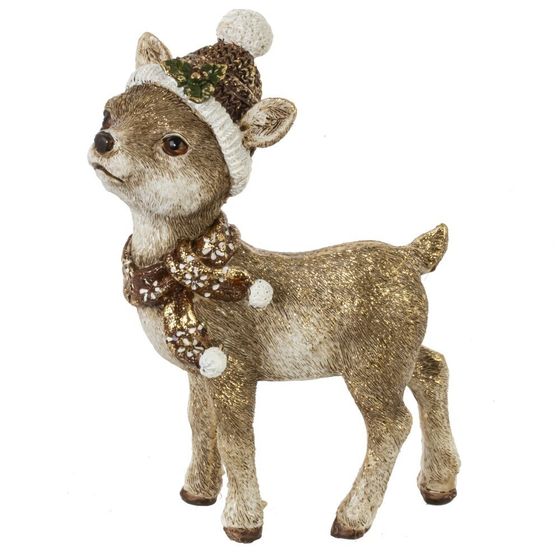 Фигурка декоративная &quot;Олень&quot;, L13 W6 H18 см, 2в.