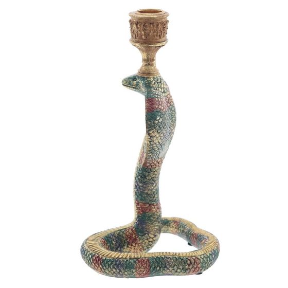 Подсвечник &quot;Змея&quot;, L12,5 W13,5 H24 см, 2в.