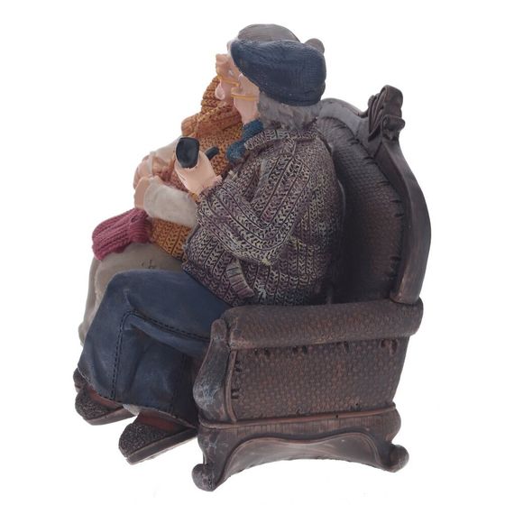 Копилка &quot;Бабушка с дедушкой&quot;, Д15 Ш11,5 В15,5 см, 2в.