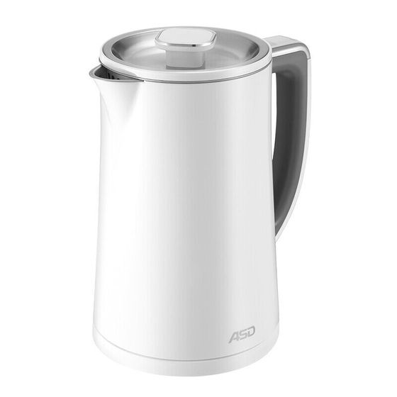 ASD Electric Kettles 1500ml Household Multifunction 316 Stainless Steel Electric Kettle Large Capacity AW-S15G831