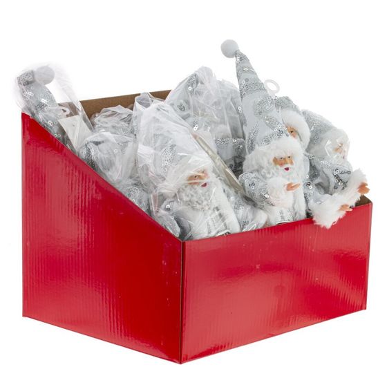 Дед Мороз, L10 W4 H17 см, 2в.