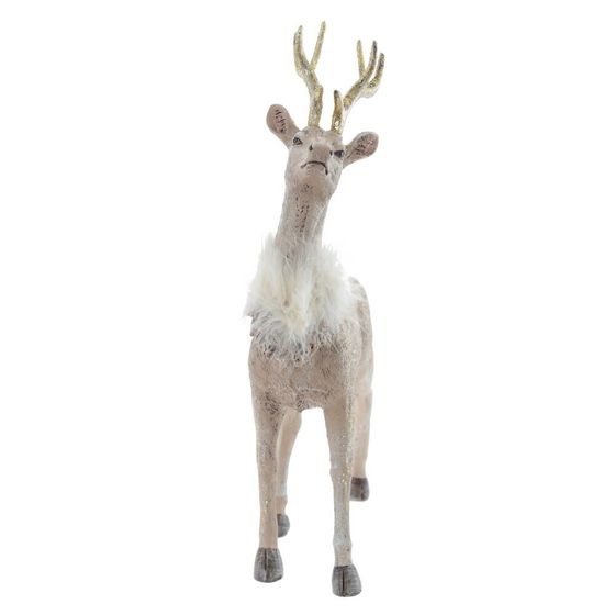 Фигурка декоративная &quot;Олень&quot;, L23,5 W7 H34 см