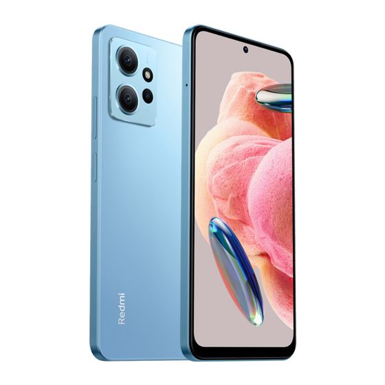 Смартфон Xiaomi Redmi Note 12 6/128Gb голубой (MZB0E0QRU) (46826)