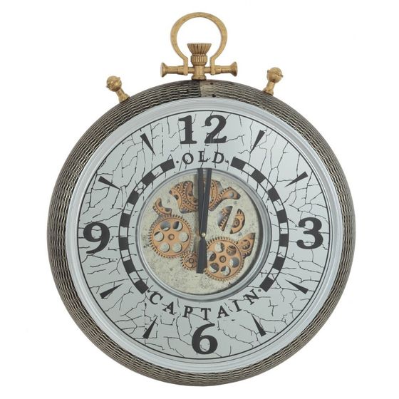 Часы настенные декоративные, Д52 Ш8 В64 см, (3xАА не прилаг.)