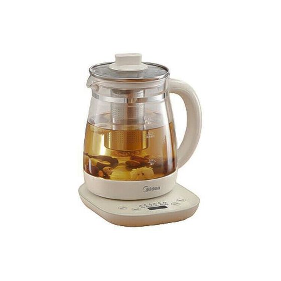 Midea 1501Pro Wellness Pot Household Multifunction Office Glass Tea Maker Brew Tea Flower Tea Kettle For Boiling Teapot