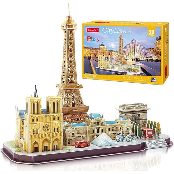 WORLD BRANDS City Line Paris Puzzle