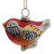 Украшение новогоднее "Птичка", L7 W4 H6 см, 3в.