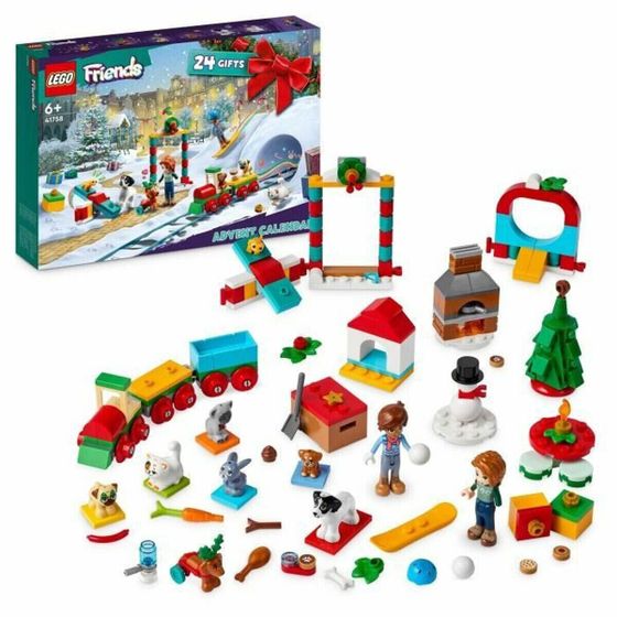 Lego Friends 41758 Адвент-календарь 2023 Цветная коллекция из 231 детали