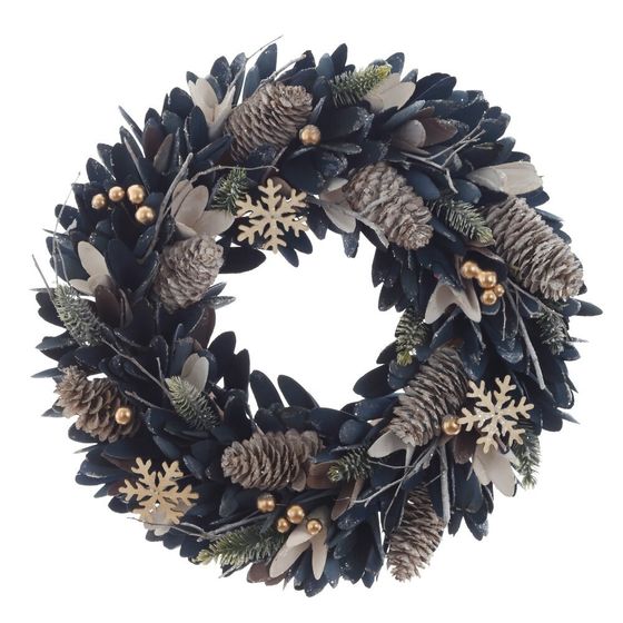 Изделие декоративное &quot;Венок&quot;, L33 W8 H33 см