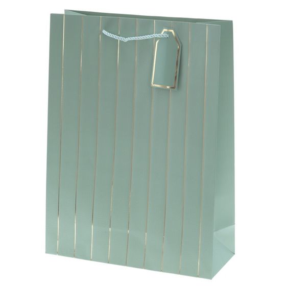 Пакет подарочный (бумага 210г/м2, блок 12шт), L31 W12 H42 см, 9в.