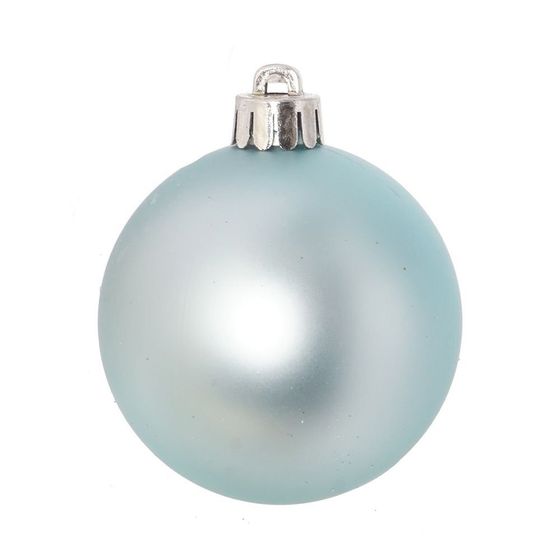 Набор из 6шт Украшение новогоднее Шар &quot;Жемчужная сказка&quot;, D6 см, L11,5 W6 H17,5 см