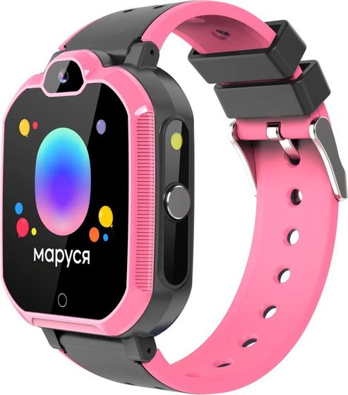 Смарт-часы Geozon KIDS NEO PINK G-W20PNK 1.4&quot; регулируемый розовый (G-W20PNK)