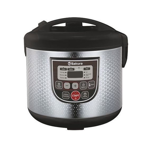 Мультиварка Sakura SA-7753B 5л 800Вт черный