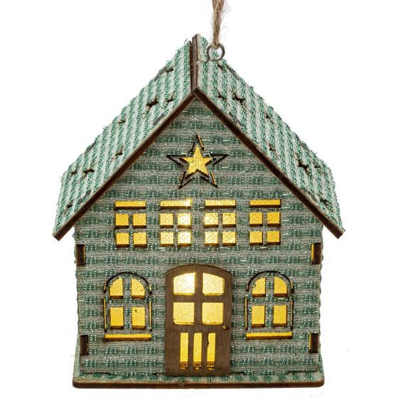 Изделие декоративное с подсветкой &quot;Домик&quot; (LR54Х3), L9,5 W5,5 H10,5 см