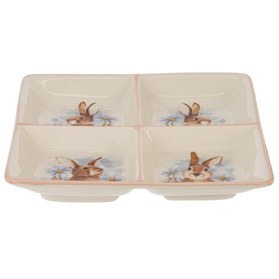 Менажница, L18 W18 H2,5 см