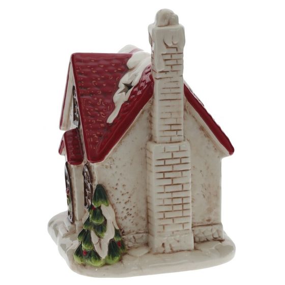 Фигурка декоративная "Домик" с подсветкой (LR44x2), L15 W12,5 H19 см