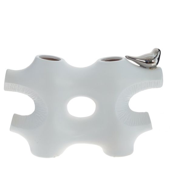 Ваза для искусственных цветов, L27 W8 H19 см